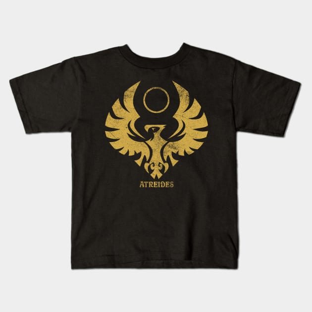 House Atreides Kids T-Shirt by Krobilad